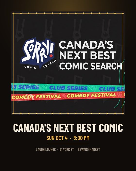 Canada's Next Best Comic poster