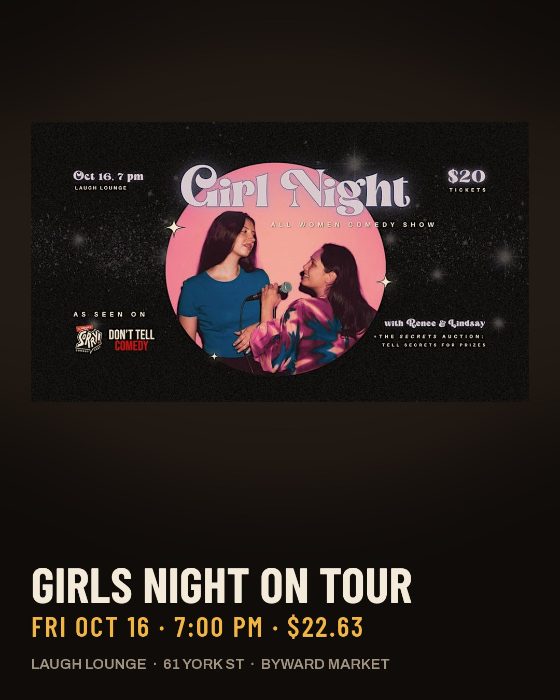 Girls Night on Tour poster
